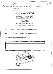 Fax Transmittal from Magistrate Maxwell to Donald Berens