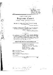 Brief for the Petitioner-Appellant, Robert E. Fischer, Deputy Attorney General, State of New York