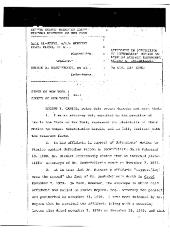 Affidavit in opposition to defendants’ motion to dismiss action against defendant Nelson A. Rockefeller