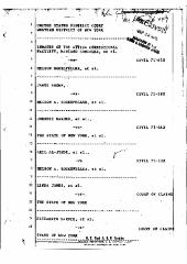 Transcript of motion hearing held before Judge John T. Elfvin in the United States District Court for the Western District of New York