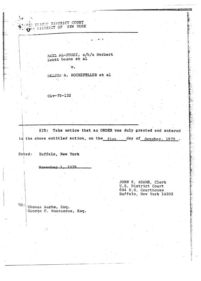 Memorandum and Order of District Judge John T. Elfvin