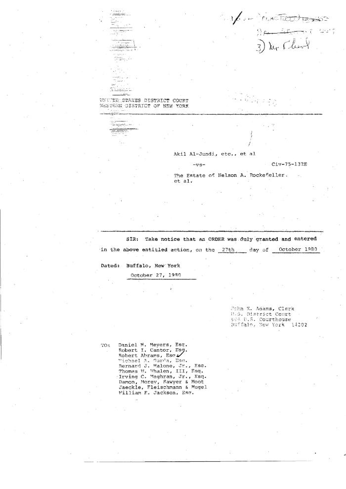 Memorandum and order of District Judge John T. Elfvin