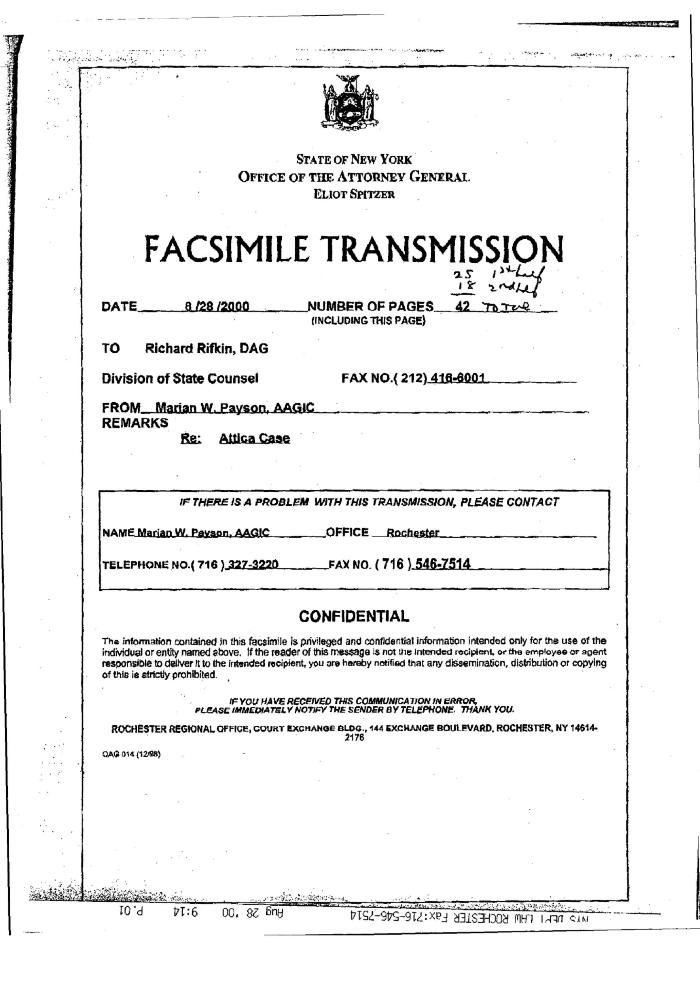 Judgment in a Civil Case in the Matter of Al-Jundi et al. vs. Mancusi, United States District Court, Western District of New York