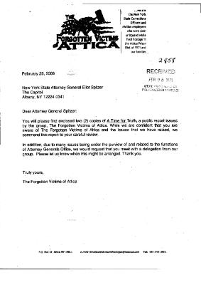 Public Report of the Forgotten Victims of Attica in the Matter of Al-Jundi, et al., vs. Mancusi, et al., United States District Court, Western District of New York