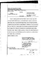 Notice of Appeal in the Matter of Al-Jundi et al., v. Mancusi, et al., United States District Court, Western District of New York.