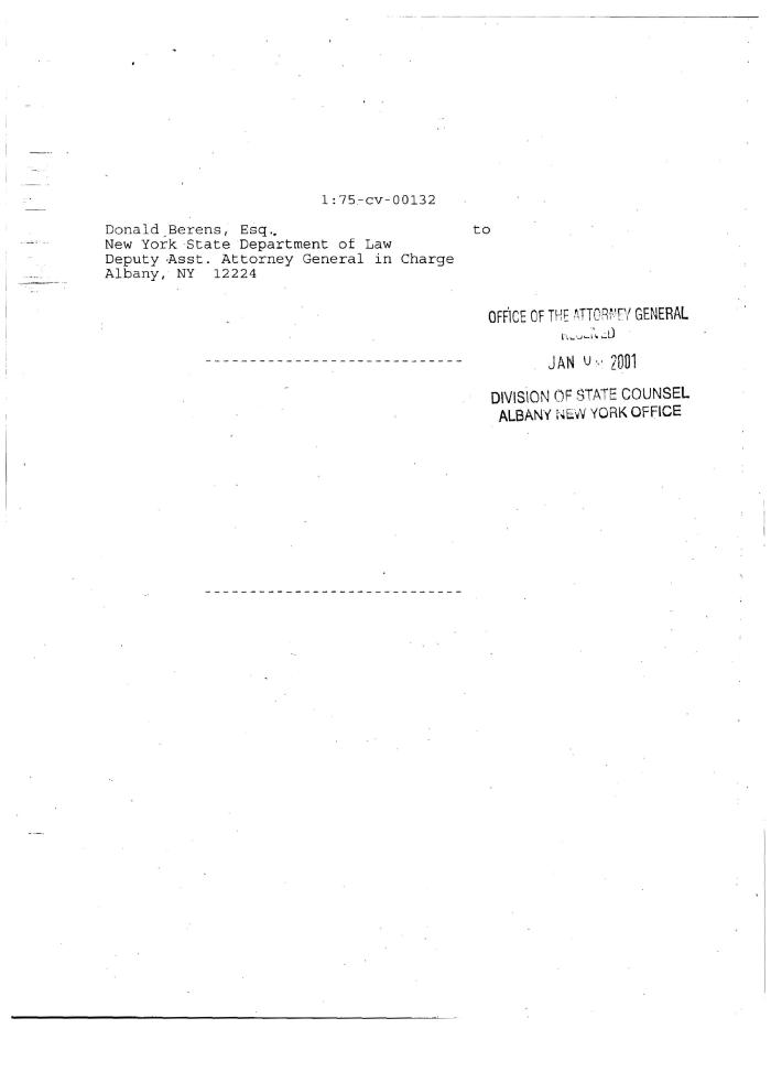 Decision and Order in the Matter of Al-Jundi, et al., vs. Mancusi, et al., United States District Court, Western District of New York