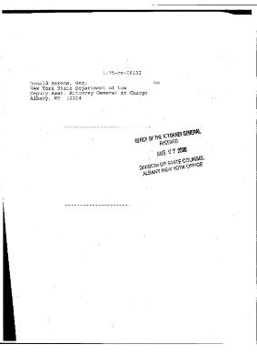 Order in the Matter of Al-Jundi et al., v. Mancusi, et al., United States District Court, Western District of New York