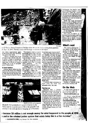 Attica's Grim Ghost Haunting Survivors, Rochester Democrat and Chronicle, in the Matter of Al-Jundi et al., vs. Mancusi, et al.