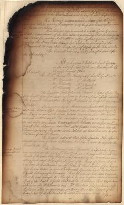 Colonial Council meeting minutes, August 25, 1755