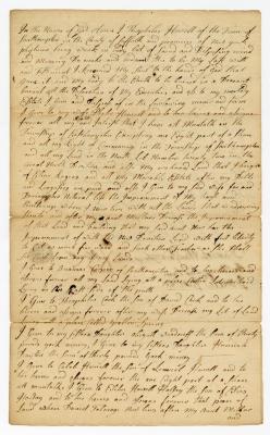Probated will of Theophilus Howell, 1775