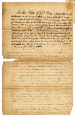 Probated will of Joseph Havens, 1775