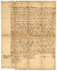 Probated will of John Maxel, 1775