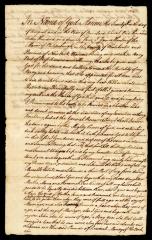 Probated will of James Hunter, 1775