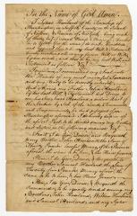 Probated will of Isaac Haviland, 1775