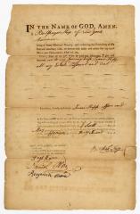 Probated will of Balshaser Kip, 1775