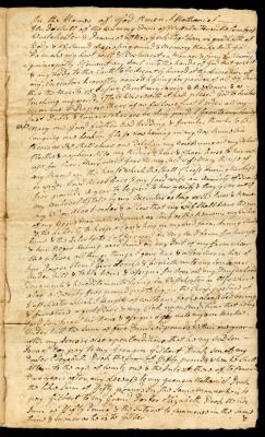 Probated will of Nathaniel Underhill, 1775