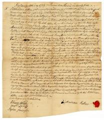 Probated will of Richardson Sutton, 1775