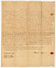 Probated will of Ananias Rogers, 1775