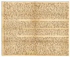 Probated will of Benjamin Hawkings, 1776