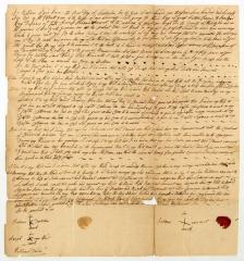 Probated will of Johannes Van Wert, 1776