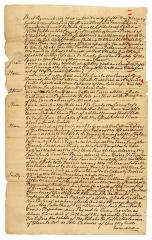 Probated will of Joshua Cornell, 1776