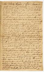 Probated will of Gilead Honeywell, 1776
