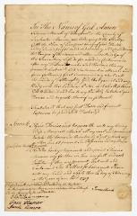 Probated will of James Marsh, 1776