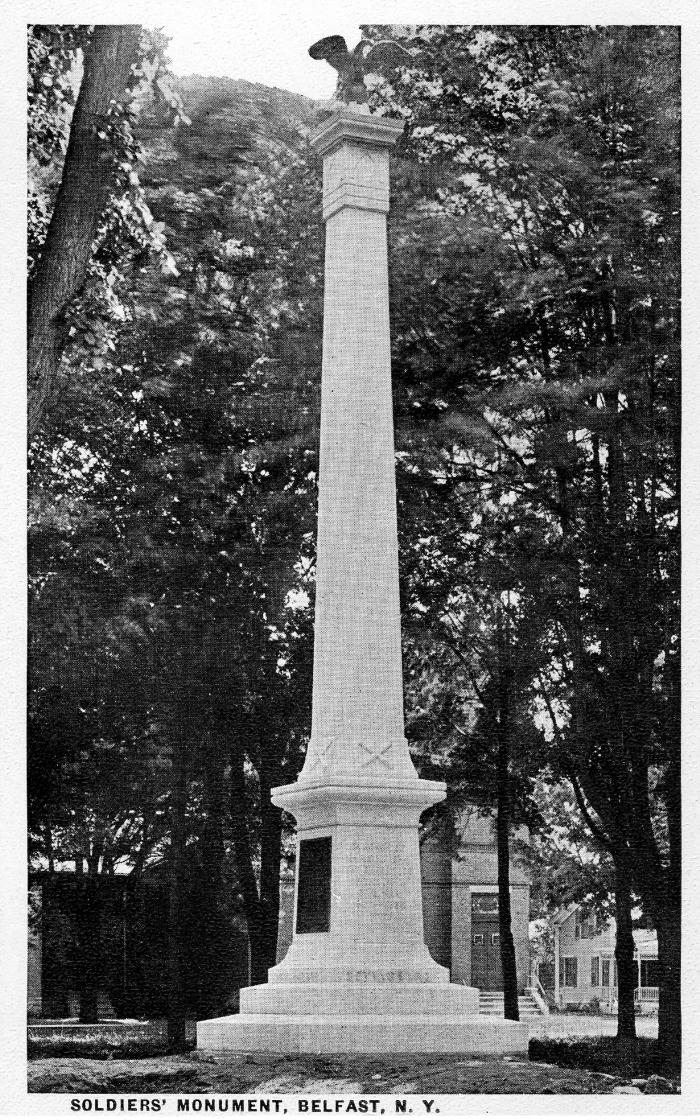 Soldiers' Monument Belfast, New York