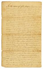 Probated will of Gysbert Bogart, 1778