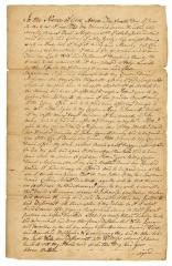 Probated will of Paul Mercereau, 1777