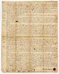 Probated will of Barent Jansen, 1778