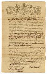 Probated will of Daniel Durnford, 1778