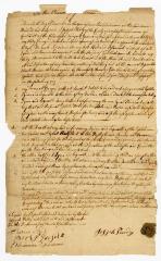 Probated will of Joseph Purdy, 1778