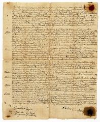 Probated will of John Brundige, 1779