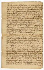Probated will of Aris Remsen, 1778