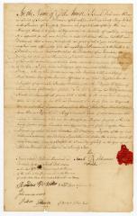 Probated will of Sarah DeBevoise, 1779