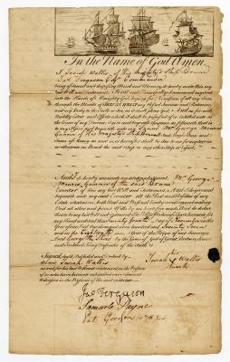 Probated will of Josiah Wallis, 1778