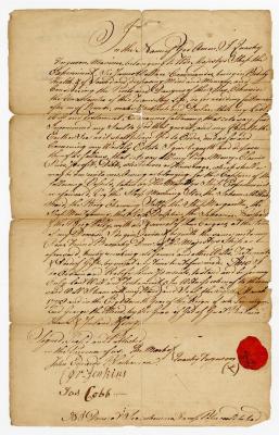 Probated will of Quashy Ferguson, 1780