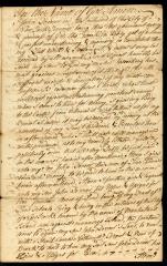 Probated will of John DeVoor, 1780