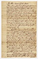 Probated will of David Devore, 1780