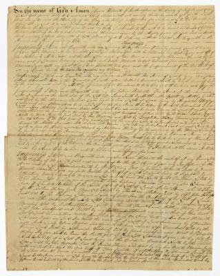 Probated will of James Hildreth, 1779