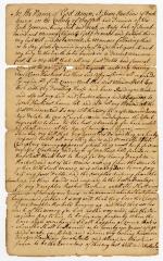 Probated will of Isaac Hawkins, 1779