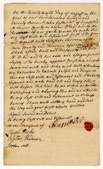 Probated will of John Foster, 1780