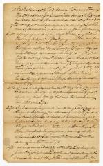 Probated will of Francis Foy, 1780