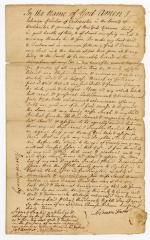 Probated will of Solomon Fowler, 1780