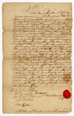 Probated will of Quashy Ferguson, 1780