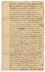 Probated will of James Hallanby, 1779