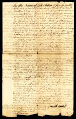 Probated will of Jannetje Goelet, 1780