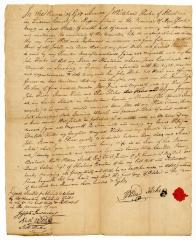 Probated will of Whitehead Hicks, 1780