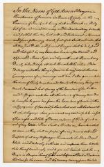 Probated will of Benjamin Hinchman, 1780